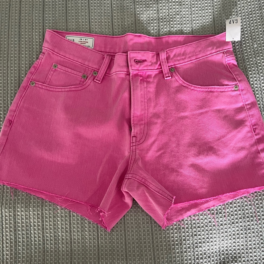 Gap Hot pink women's denim shorts